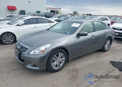 2013 Infiniti G37 Journey из США, поврежденный, VIN JN1CV6AP6DM720904